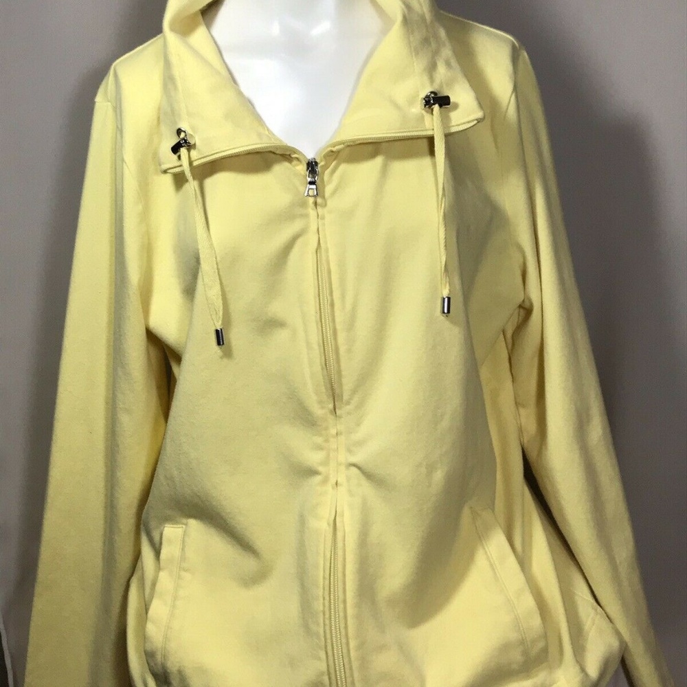 Croft & Barrow Stretch Full Zip Soft Track Jacket
